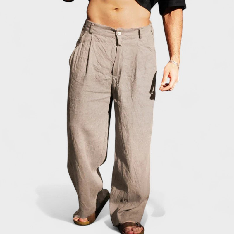 Bloom™ | Oversized Linnen Broek