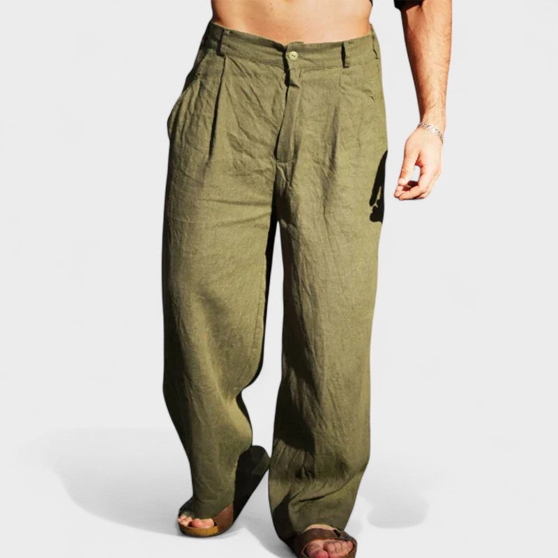 Bloom™ | Oversized Linnen Broek