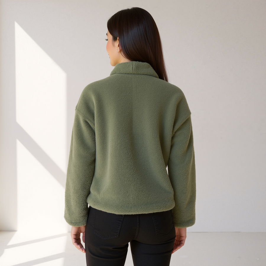 Selina | Fleece Herfstjas | 1+1 GRATIS