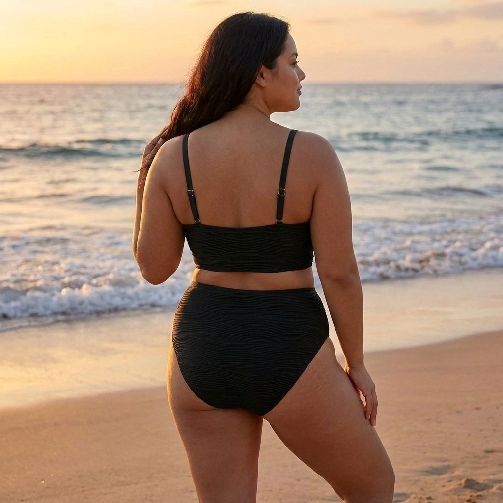 Milou™ | Bikini met Hoge Taille – Zelfverzekerde Elegantie & Flatterende Ondersteuning