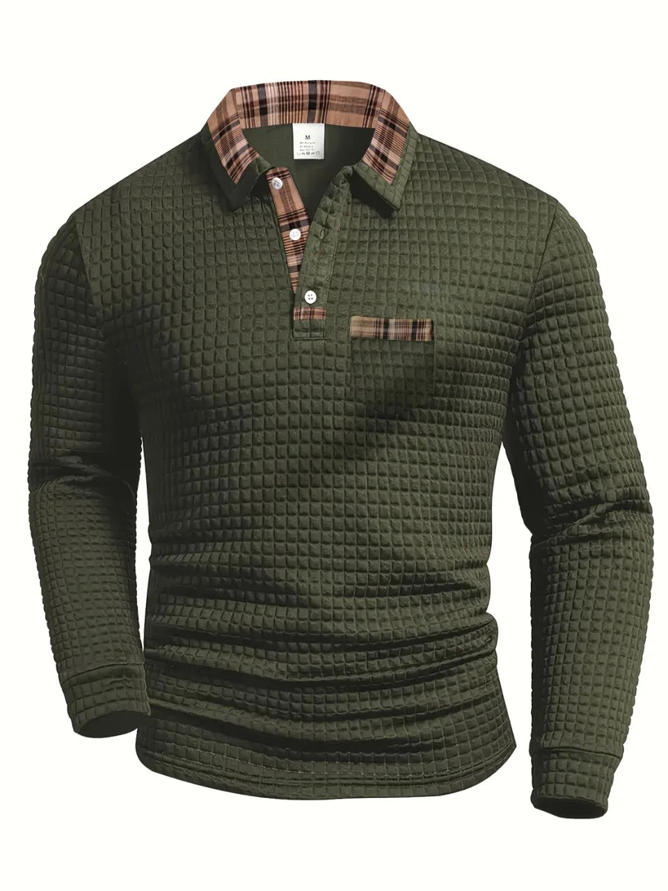 Bloom™ | Polo Shirt Met Ruitpatroon
