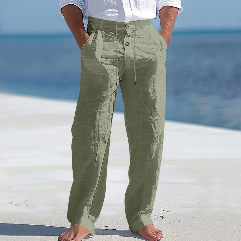Bloom™ | Elegante Linnen Broek