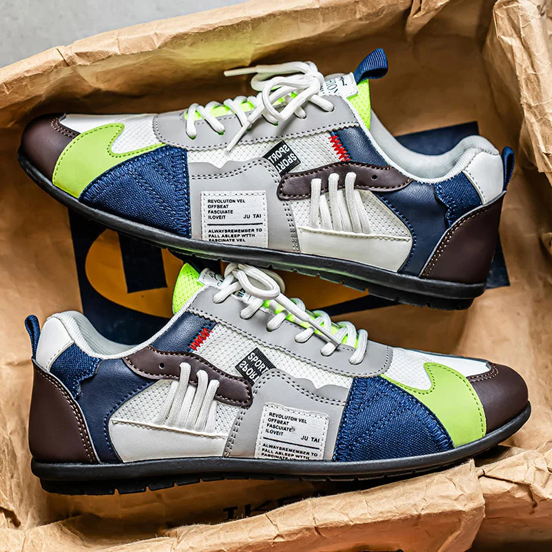 Luca | Retro gekleurde sneakers
