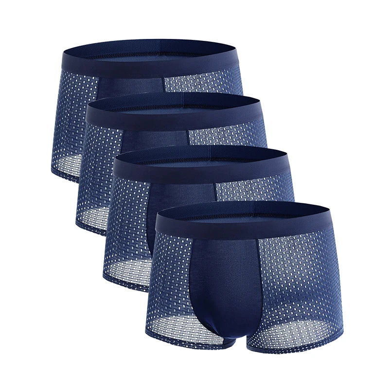 Bloom™ | Ademende Heren Onderbroeken - 4 Stuks