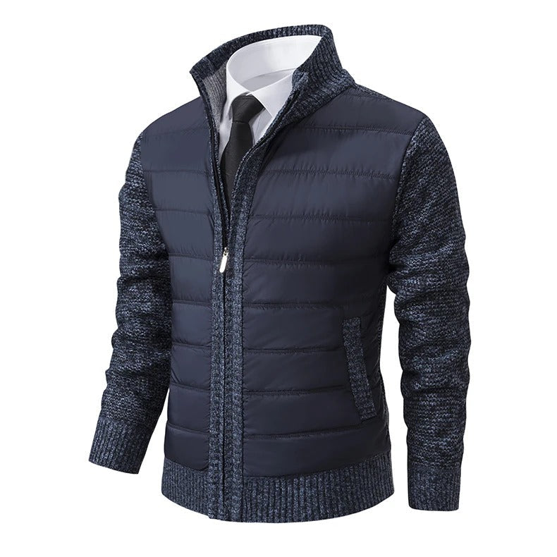 Noah™ | Hybride geïsoleerde puffer-gebreide jas
