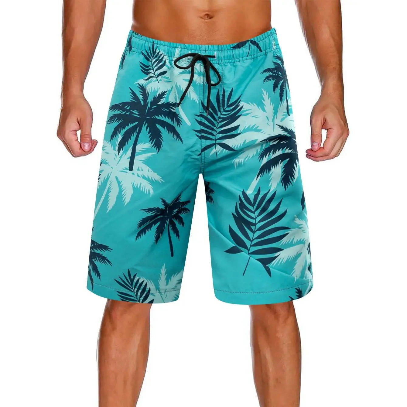 Chad™ | Signature Palm Print Swim Shorts – Klaar voor vakantie, grote vraag