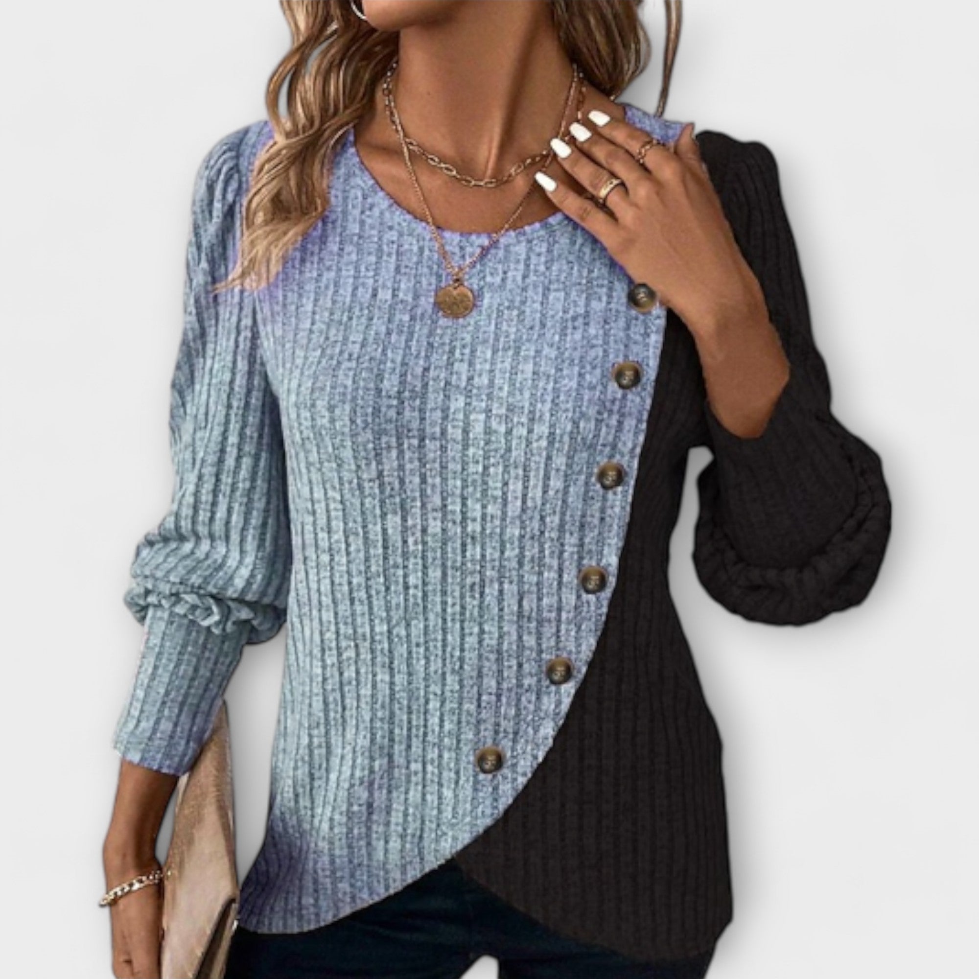 Xéraphine | Elegante Gebreide Blouse