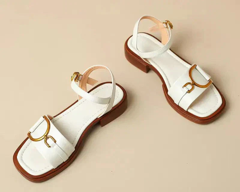 Amara | Gesp Flat Sandalen™
