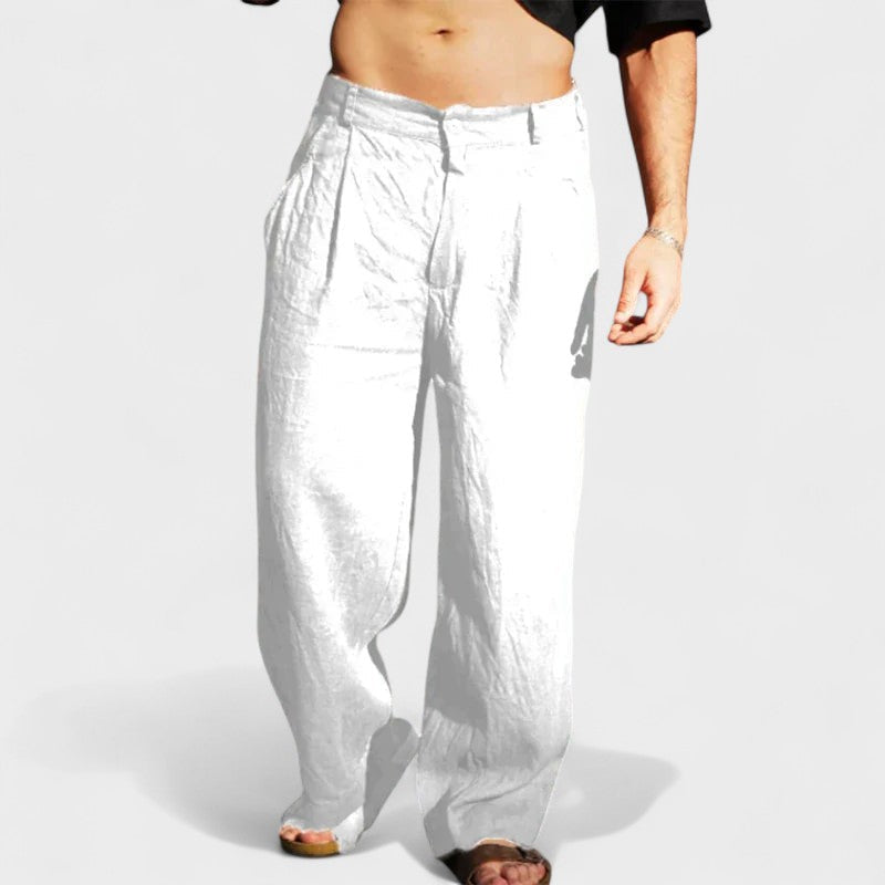 Bloom™ | Oversized Linnen Broek