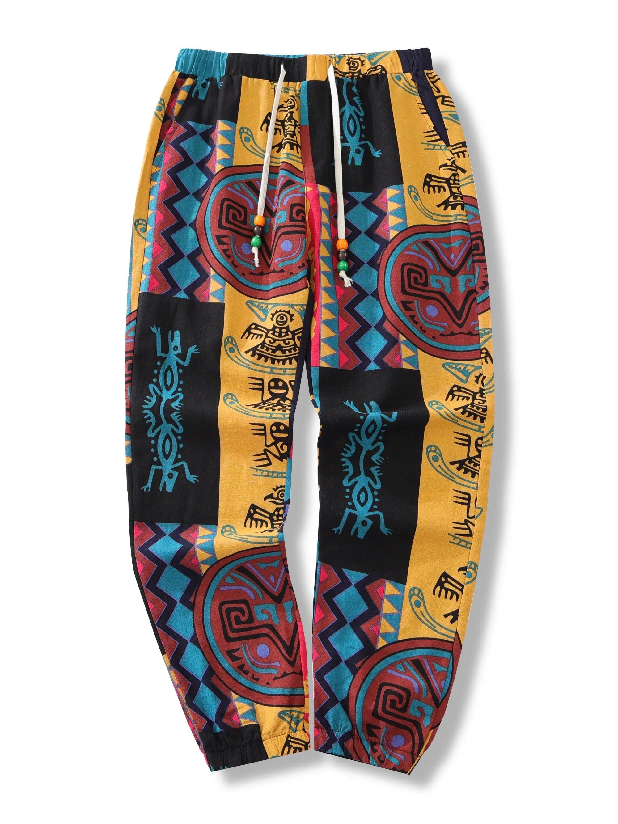 Bloom™ | Boho Tribal Print Broek