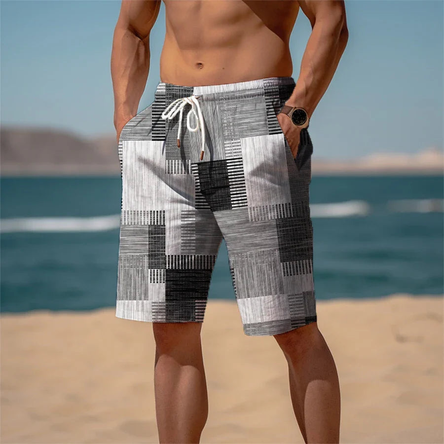Bloom™ | Geruite Heren Short