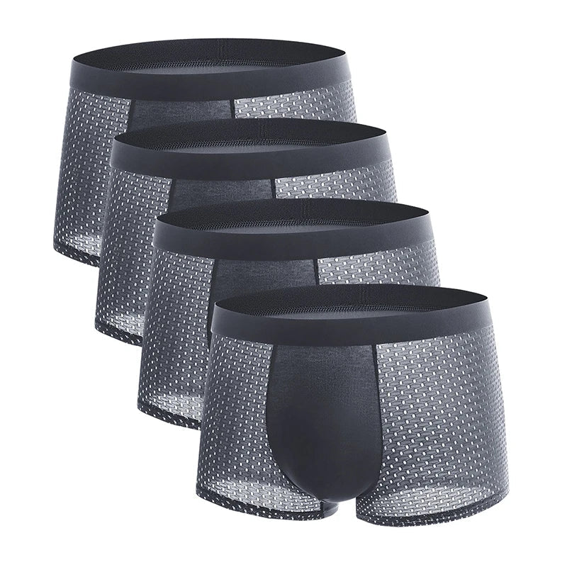 Bloom™ | Ademende Heren Onderbroeken - 4 Stuks