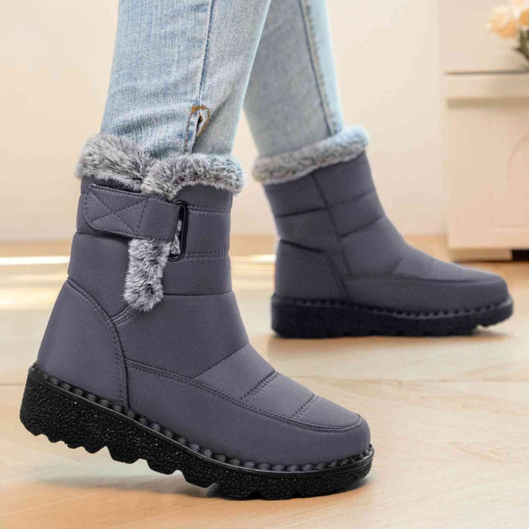 SnowBoots™ | Premium Winterlaarzen – Warm Gevoerd, Veilig Antislip & Klaar voor Elk Weer