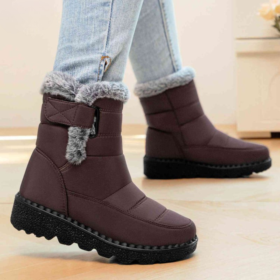 SnowBoots™ | Premium Winterlaarzen – Warm Gevoerd, Veilig Antislip & Klaar voor Elk Weer