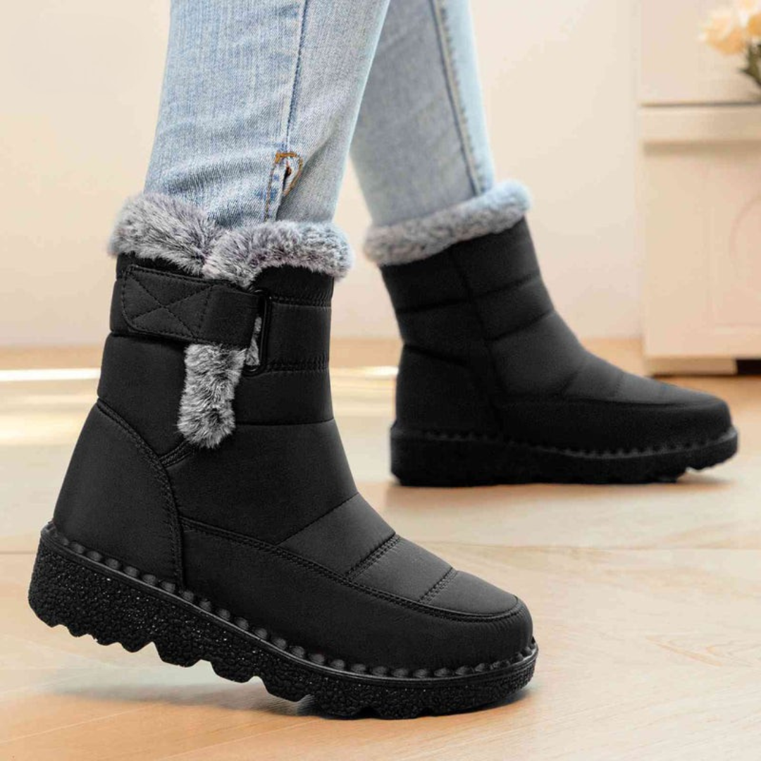 SnowBoots™ | Premium Winterlaarzen – Warm Gevoerd, Veilig Antislip & Klaar voor Elk Weer