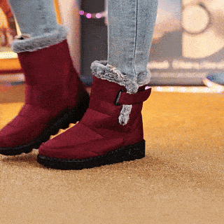 SnowBoots™ | Premium Winterlaarzen – Warm Gevoerd, Veilig Antislip & Klaar voor Elk Weer