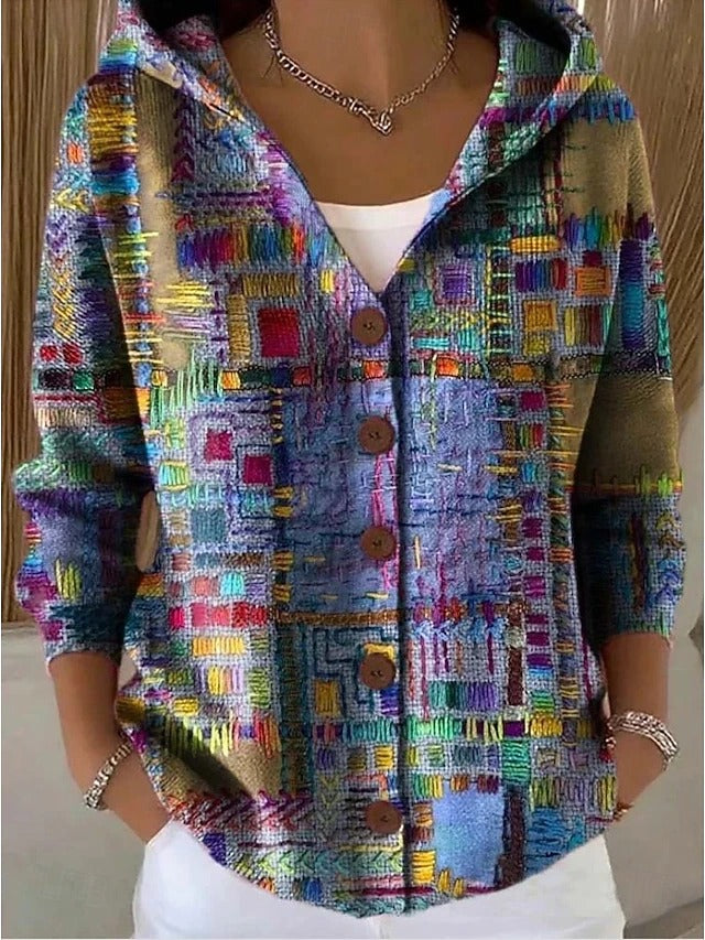 Vivian™ | Luxe Artistieke Cardigan – Zacht, Uniek & Heerlijk Comfortabel