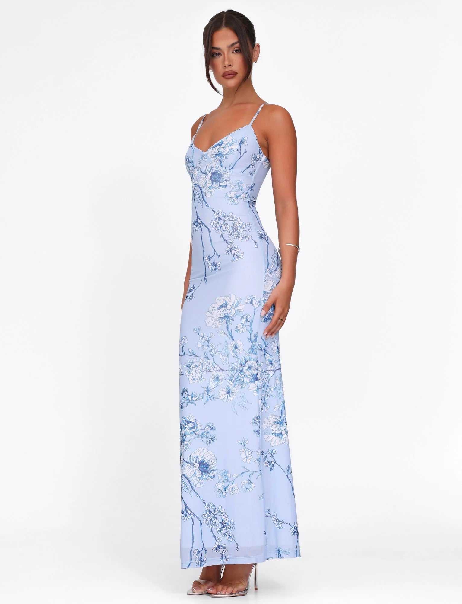 Bloom ™ |  Valeria -  Maxi-jurk met Bloemenprint