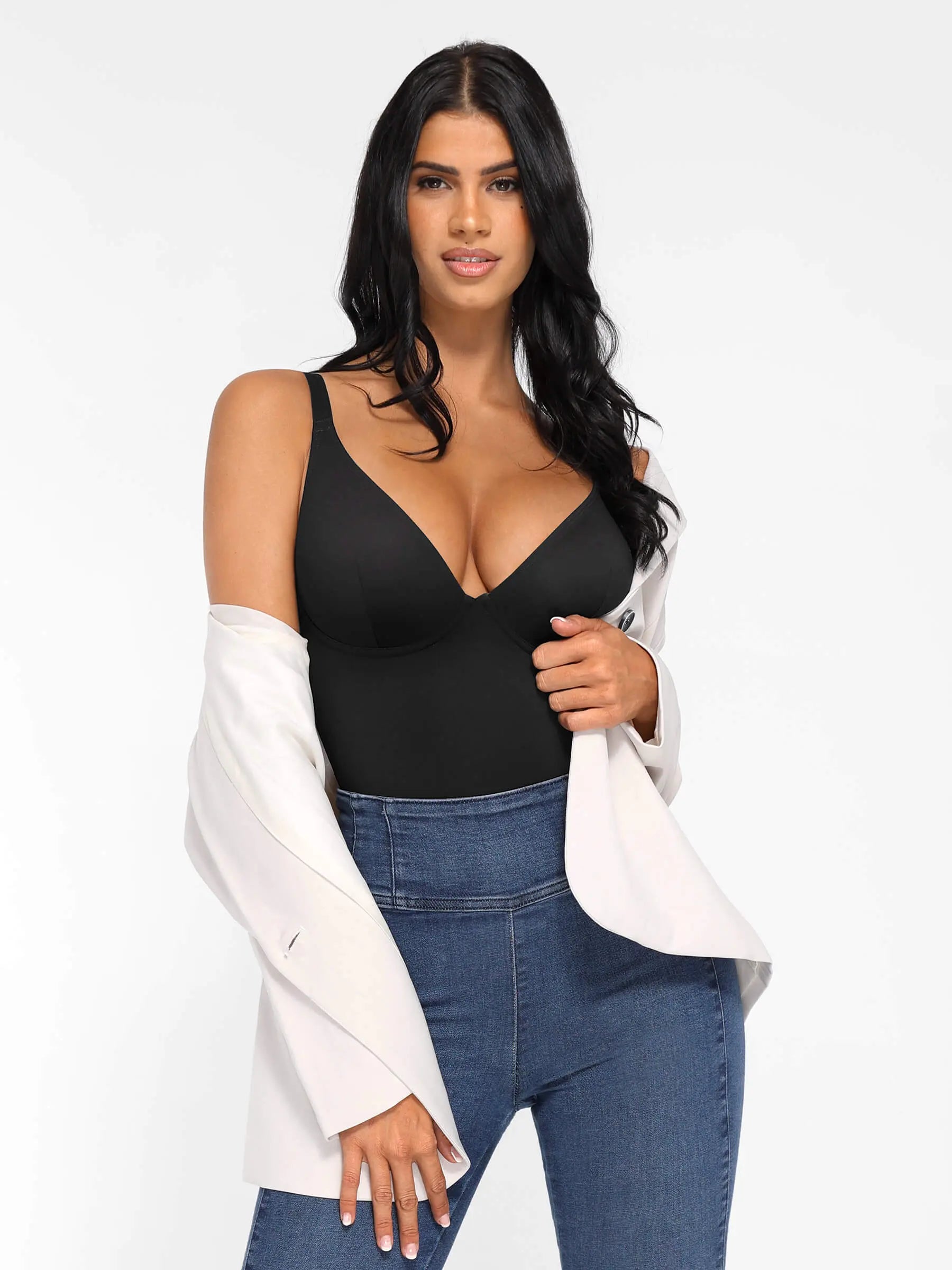 Bloom ™ | V Neck Bodysuit Slip