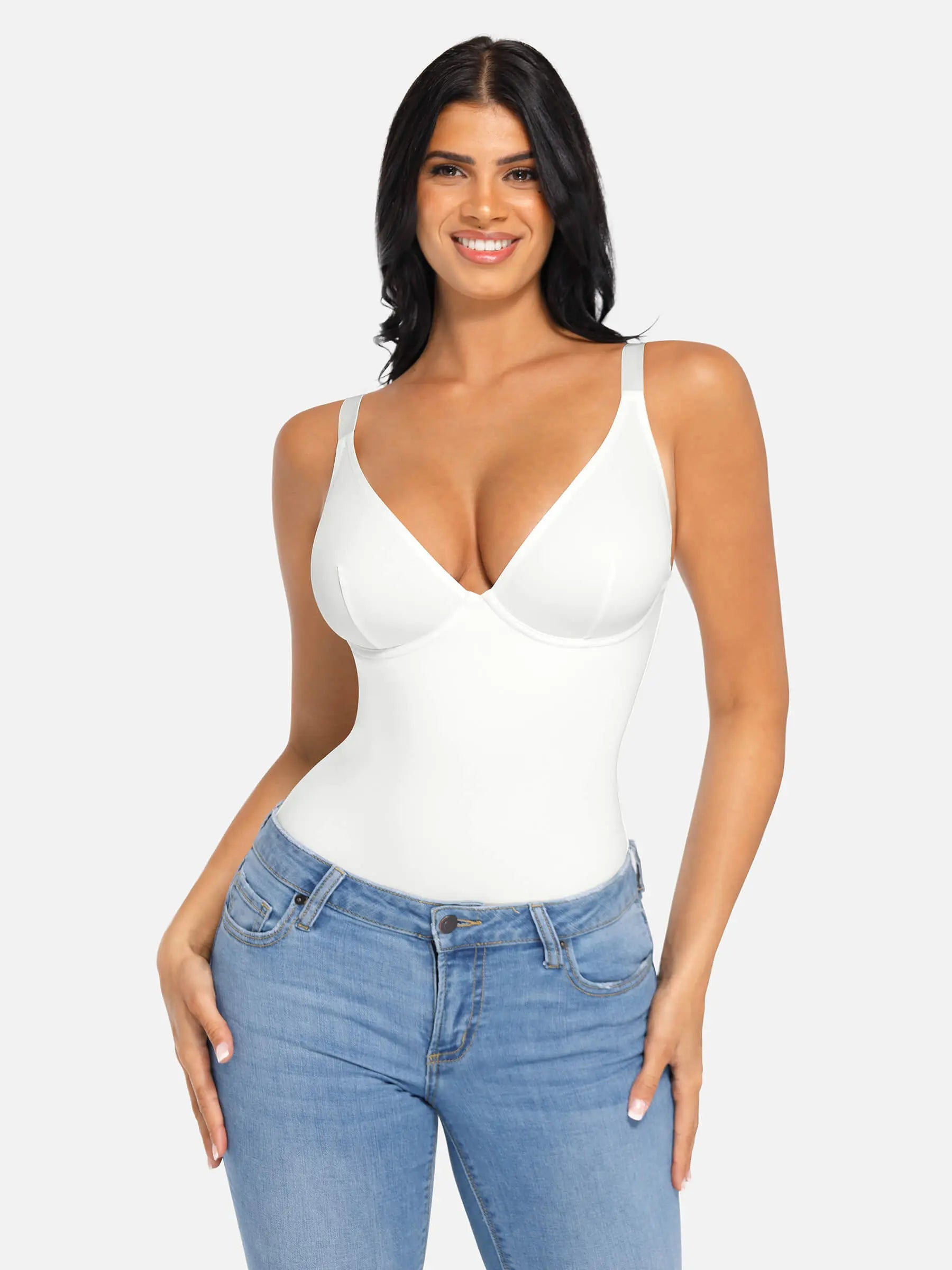 Bloom ™ | V Neck Bodysuit Slip