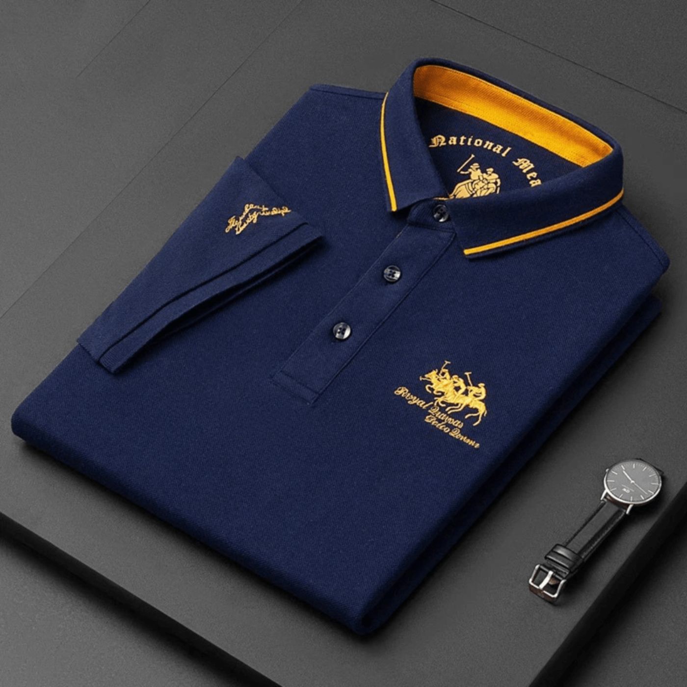 Wouter™ | Polo met Kraag – Tijdloze Klasse & Ademend Comfort