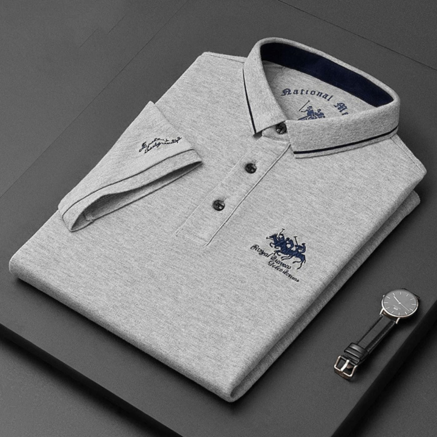 Vincent | Premium Luxe Herenpolo – Stijlvol Comfort voor Elke Dag(1+1 GRATIS)