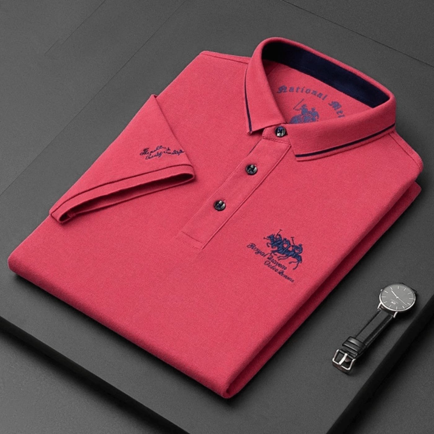 Vincent | Premium Luxe Herenpolo – Stijlvol Comfort voor Elke Dag(1+1 GRATIS)