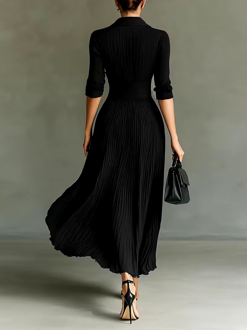 Elianne™ | Luxe Maxi Jurk – Tijdloze Elegantie & Verfijnde Pasvorm