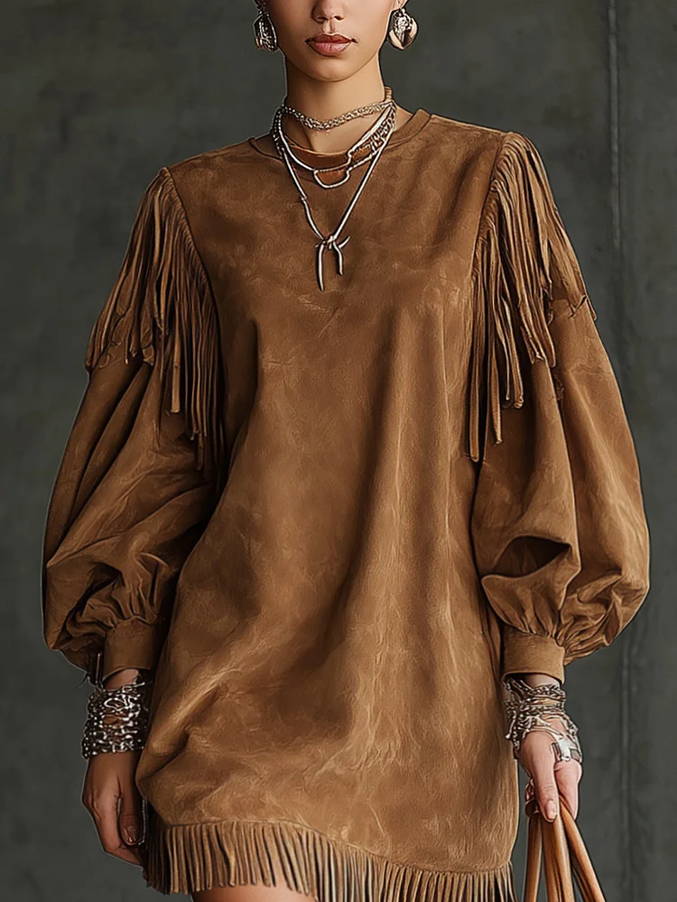 Emma | Suède minijurk