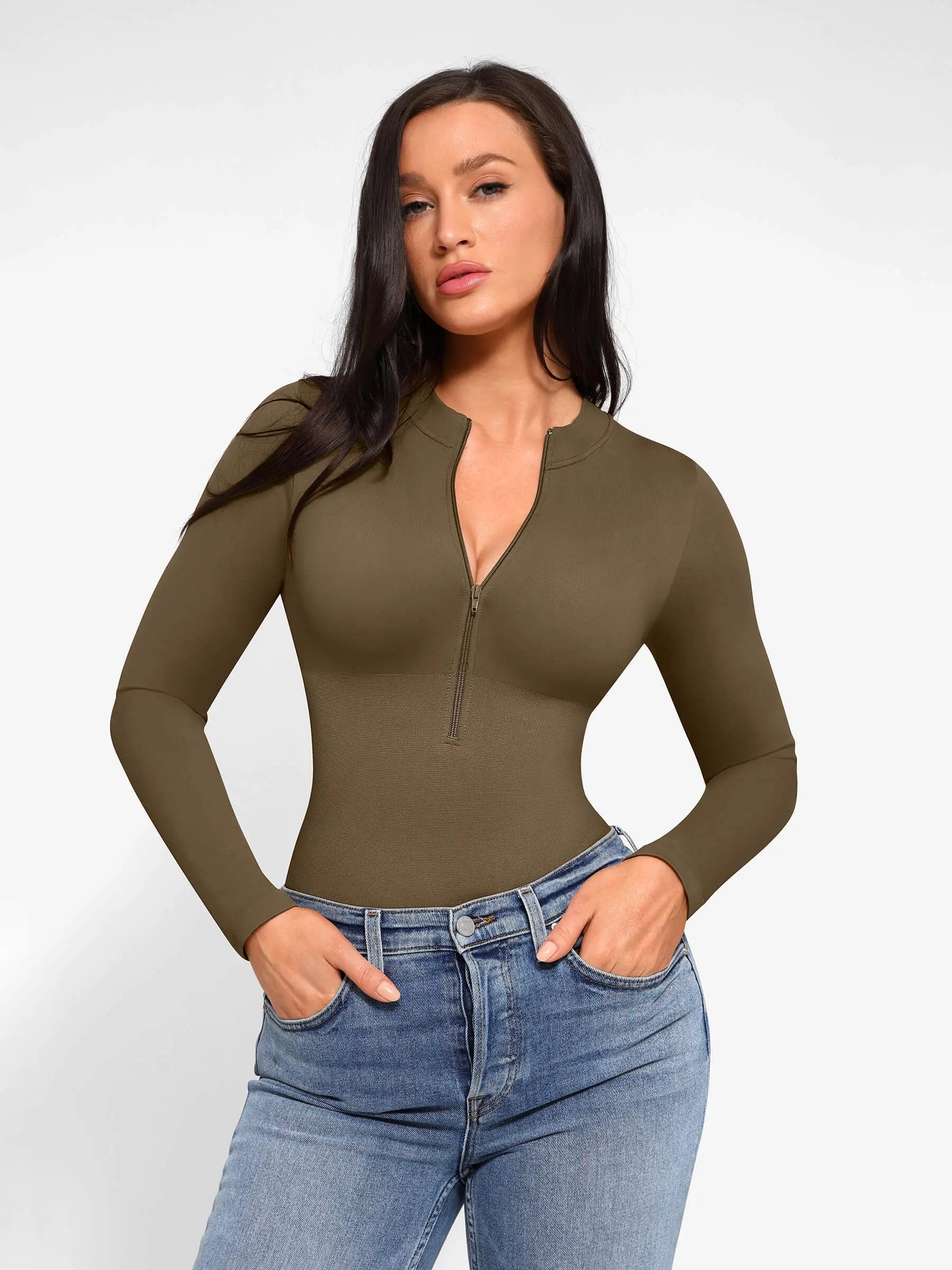Bloom ™ | Zip Up Bodysuit