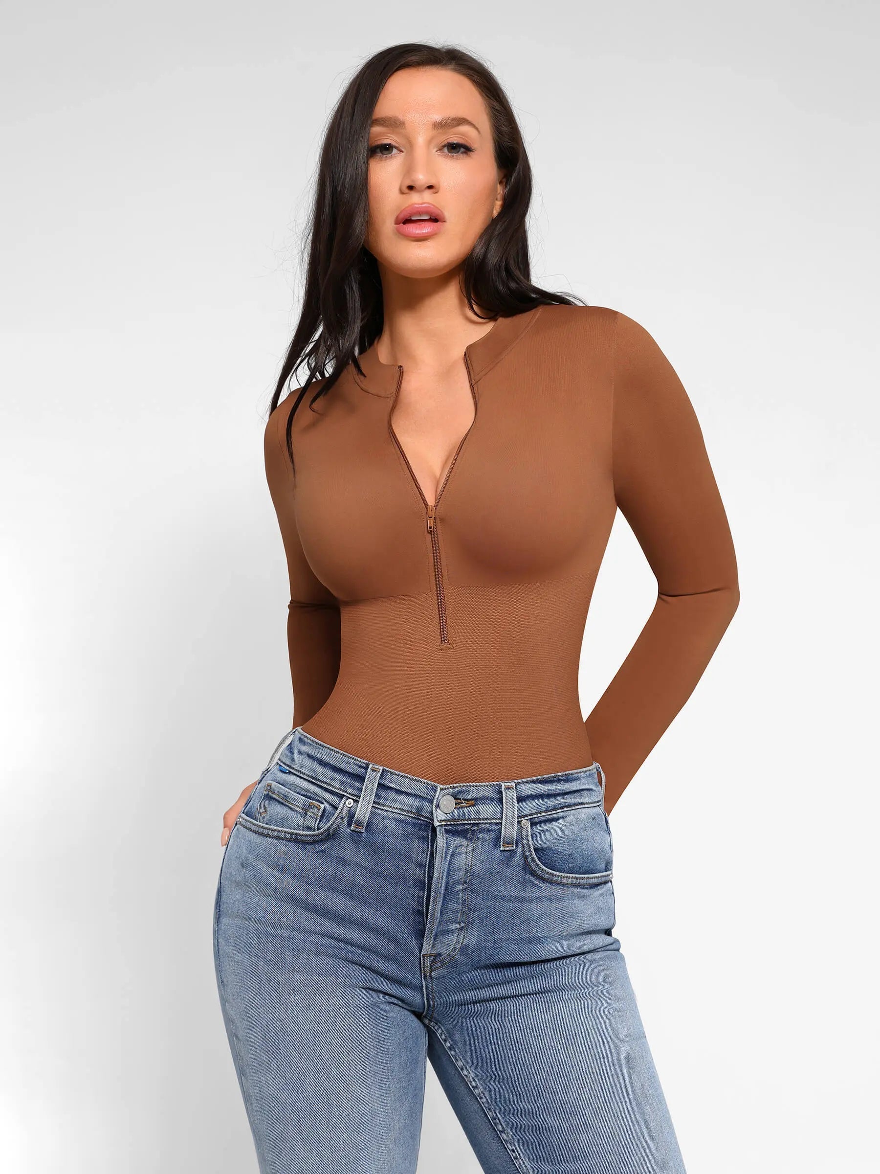 Bloom ™ | Zip Up Bodysuit