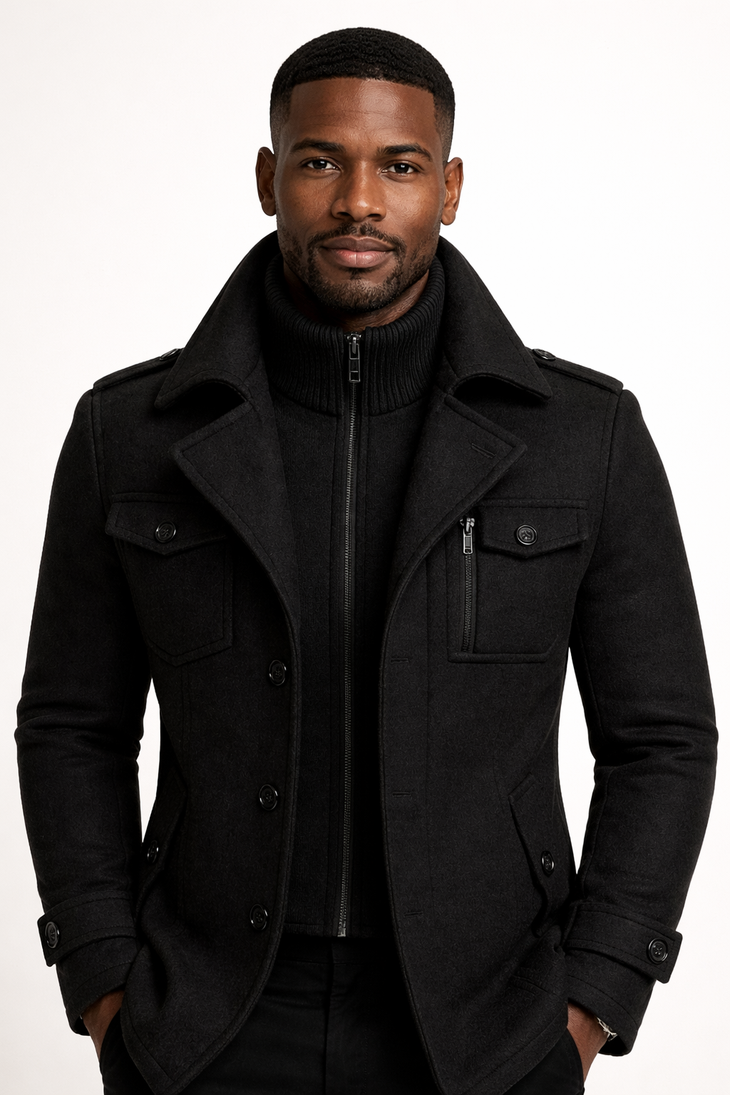 Herman™ | Luxe Winter Overjas – Tijdloze Klasse, Warmte & Verfijnde Structuur
