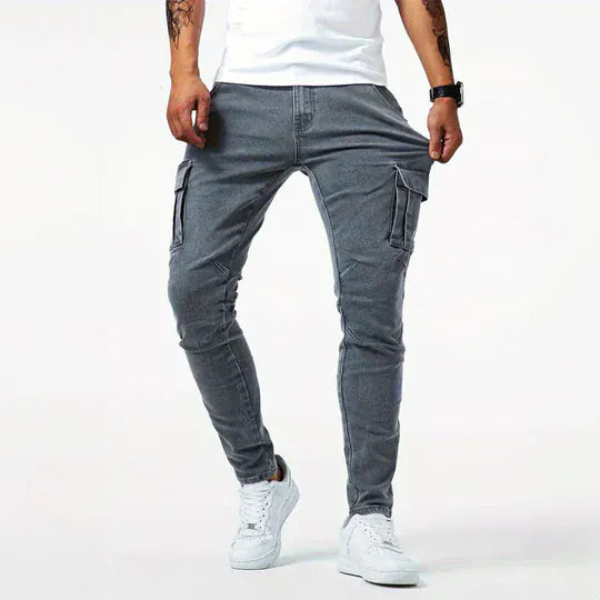 Keesje™ | Cargo Jeans – Moderne Pasvorm & Functioneel Comfort