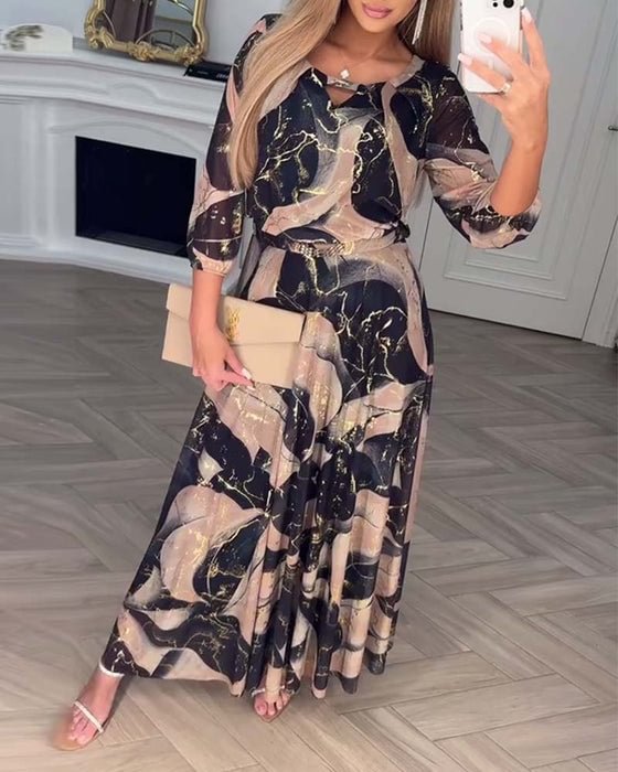 Alessia™ | Premium Szyfonowa Sukienka Maxi – Voel je elke dag speciaal