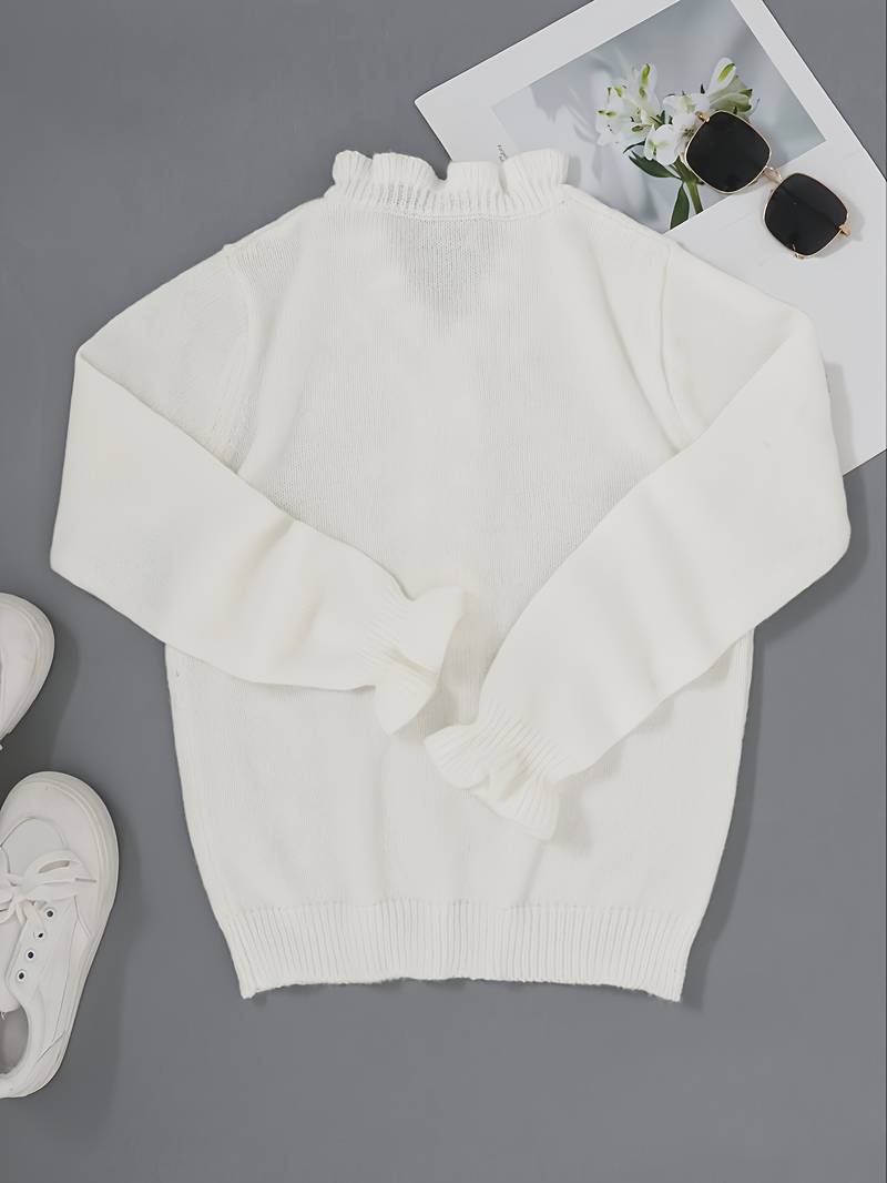 Darcey | Blouse met ruches en decoratieve knopen