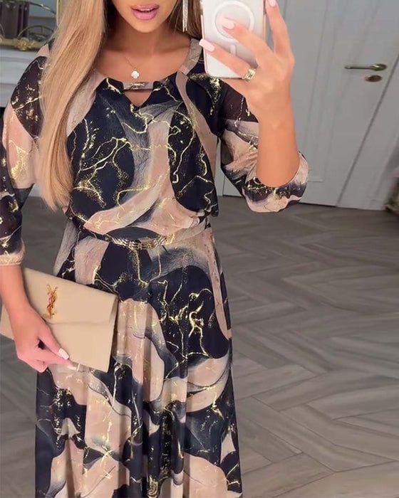 Alessia™ | Premium Szyfonowa Sukienka Maxi – Voel je elke dag speciaal