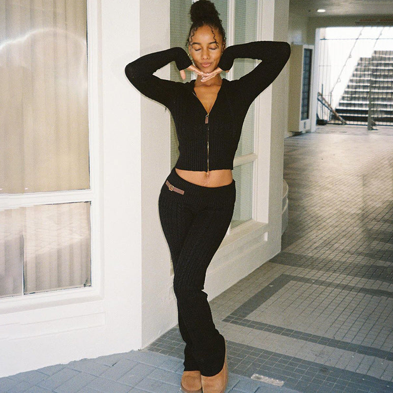 Bloom ™ |  Stijlvolle Knit Two-Piece Set