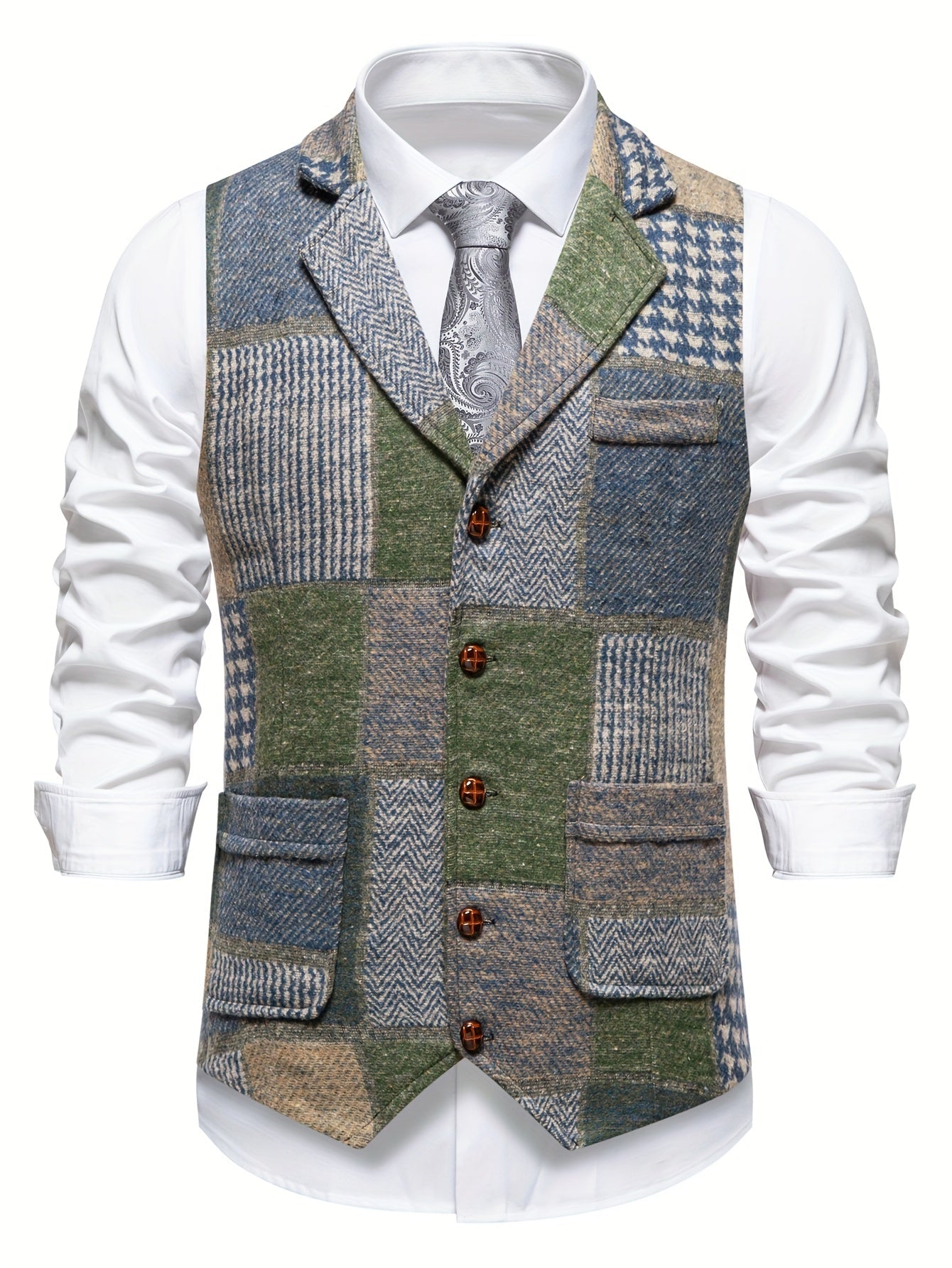 Bloom™ | Erfgoed Tweed Gilet