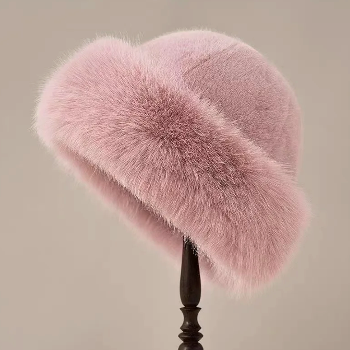 Daphne™ | Elegante dameshoed met pluche rand – Ultieme warmte & bestseller