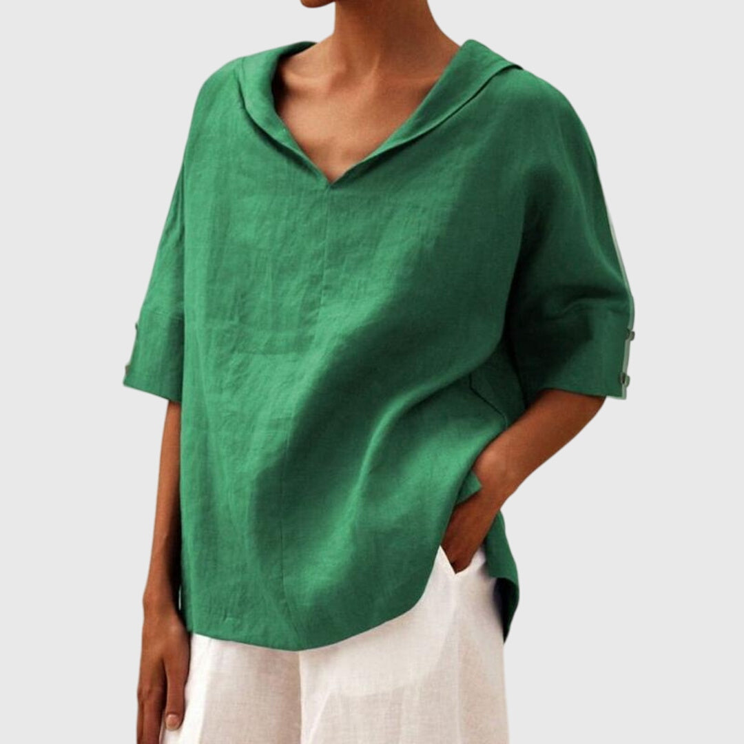 Joanna™ | Casual Blouse met Losse Pasvorm