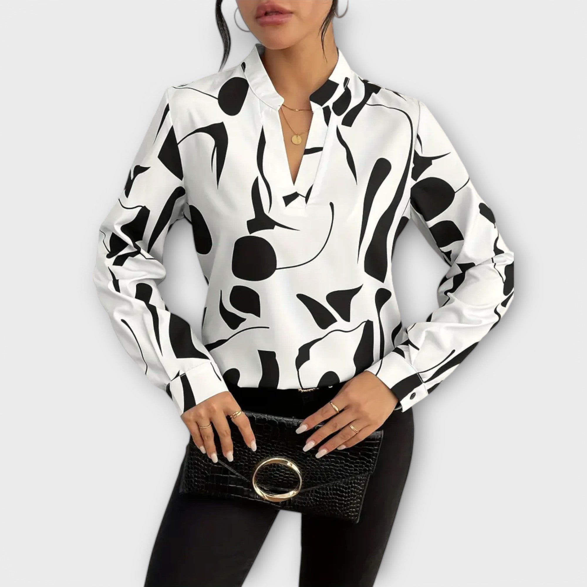 Bloom™ | Elegante Blouse Met Ontwerp