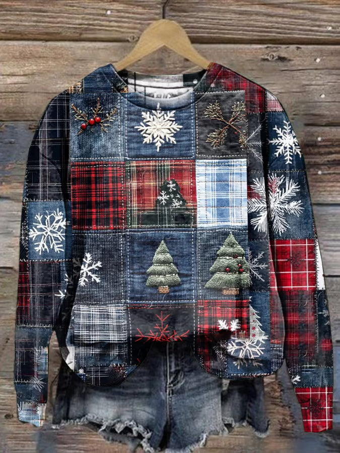 Elin – Trui met winterse details
