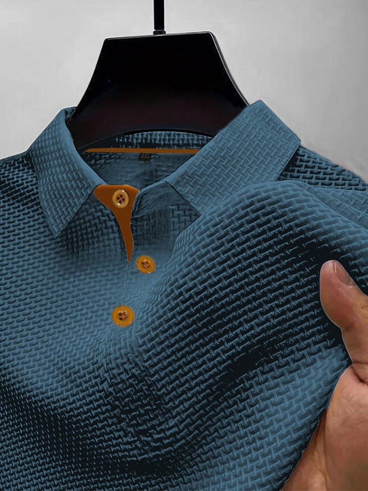 Tijn™ | Textuur Polo – Verzorgde Uitstraling & Luchtig Draagcomfort