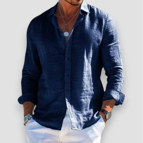 Cristof™ | Casual shirt met lange mouwen – Verfijnd comfort & een absolute must-have