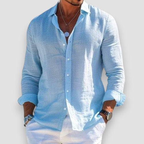 Cristof™ | Casual shirt met lange mouwen – Verfijnd comfort & een absolute must-have