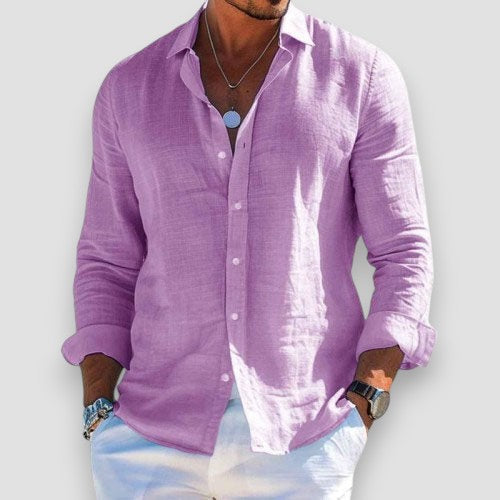 Cristof™ | Casual shirt met lange mouwen – Verfijnd comfort & een absolute must-have
