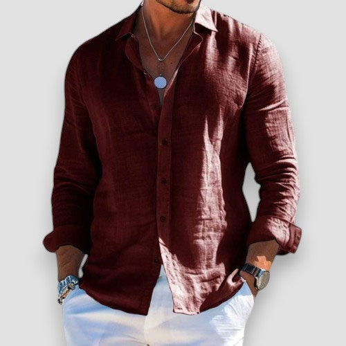 Cristof™ | Casual shirt met lange mouwen – Verfijnd comfort & een absolute must-have