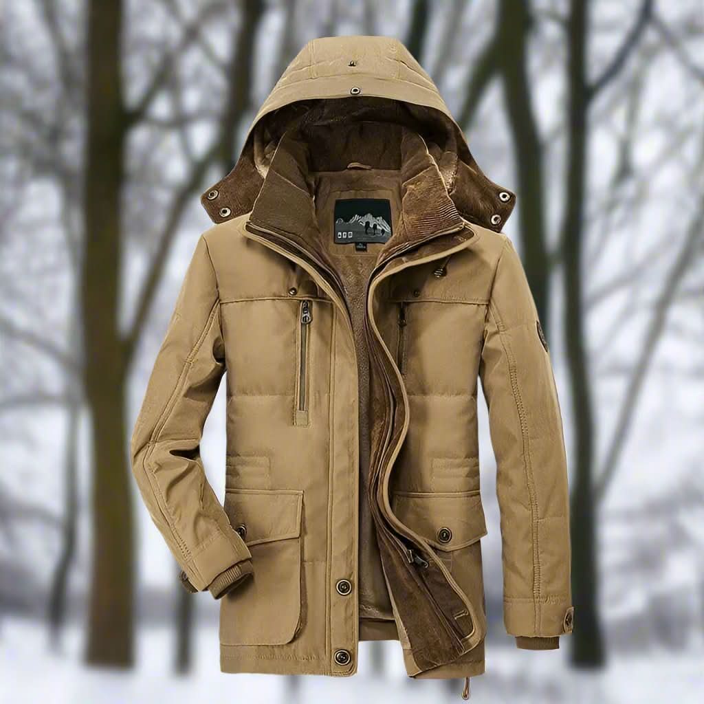 FROSTGUARD™ | Premium jas voor koud weer – Betrouwbare isolatie en tijdloze winterstijl