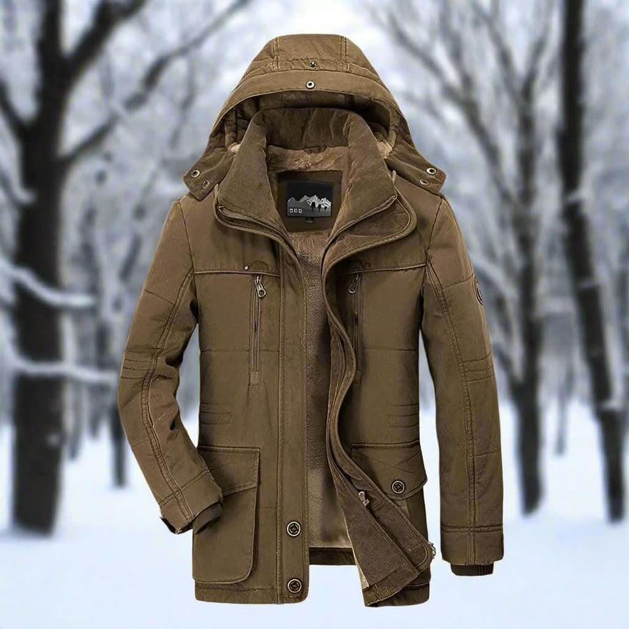 FROSTGUARD™ | Premium jas voor koud weer – Betrouwbare isolatie en tijdloze winterstijl