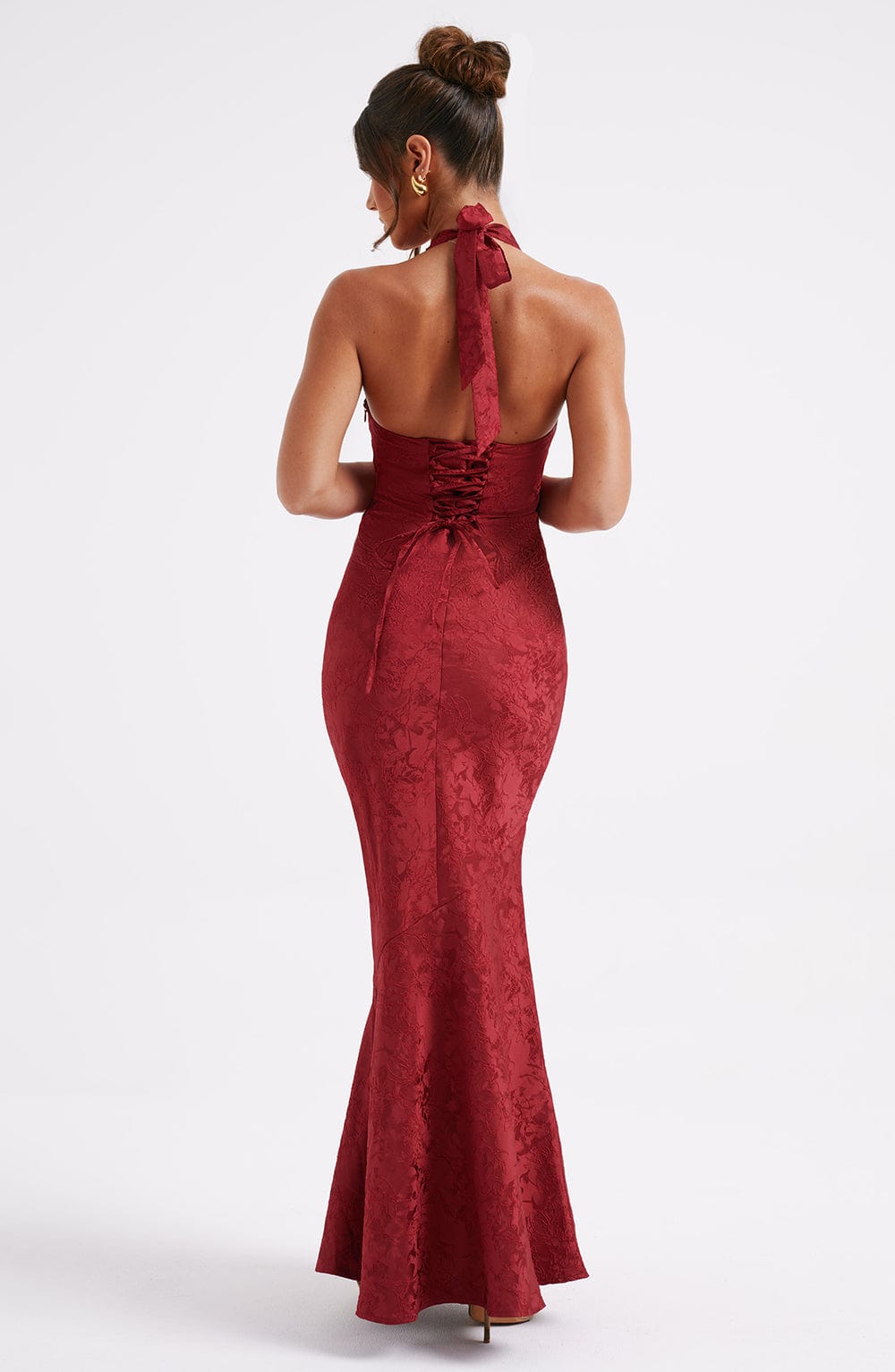 Bloom ™ | Romantische Halter Maxi-jurk